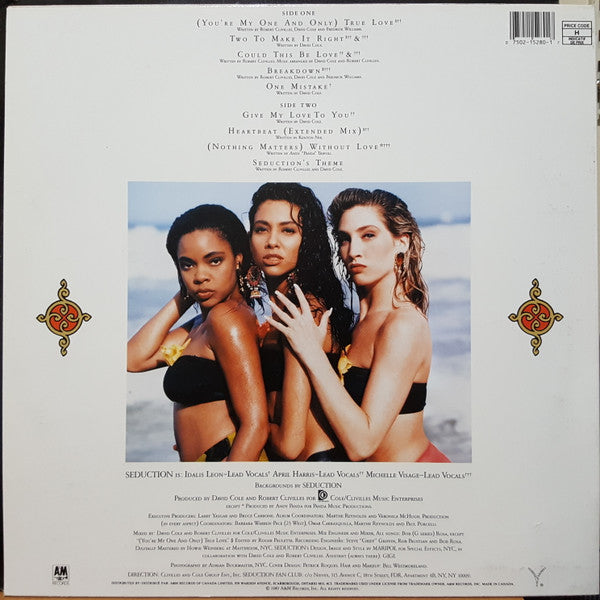 Seduction - Nothing Matters Without Love Vinyl Record