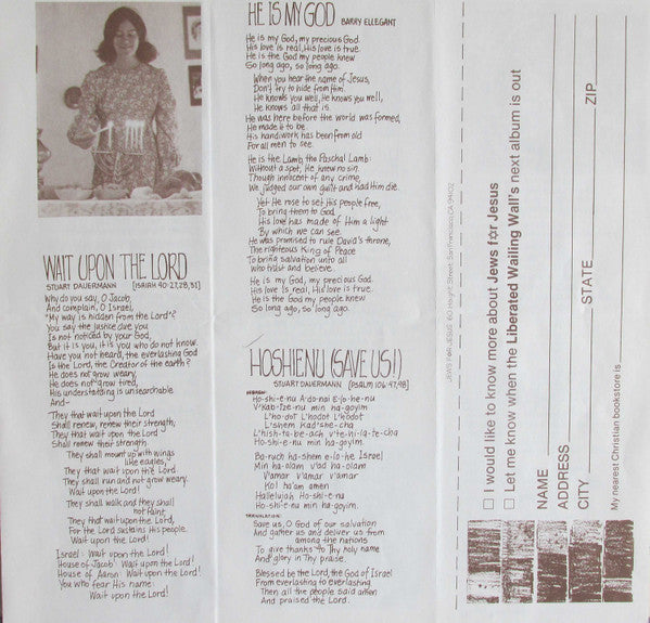 Liberated Wailing Wall, The - I Am Not Ashamed -