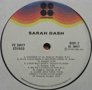 Sarah Dash - Sarah Dash - 1978