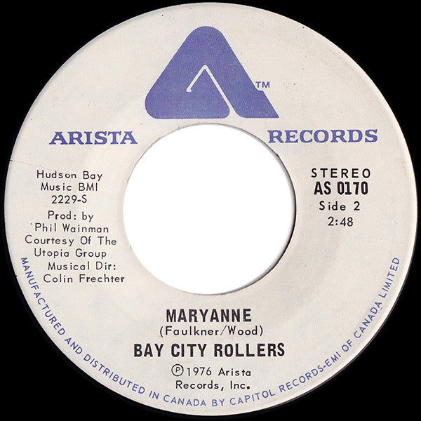 Bay City Rollers - Money Honey / Maryanne