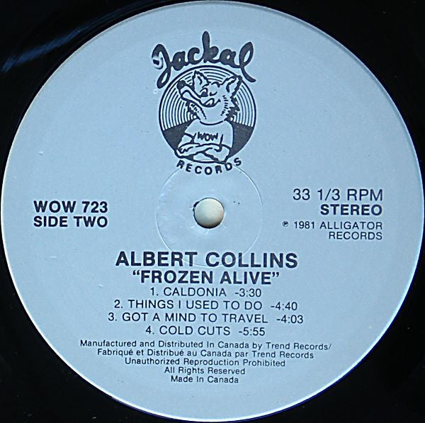 Albert Collins - Frozen Alive! - 1981