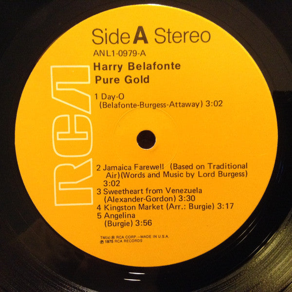 Harry Belafonte - Pure Gold - 1975