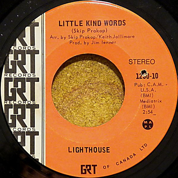 Lighthouse (2) - One Fine Morning / Little Kind Words