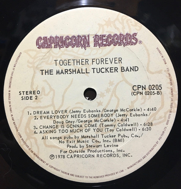 The Marshall Tucker Band - Together Forever