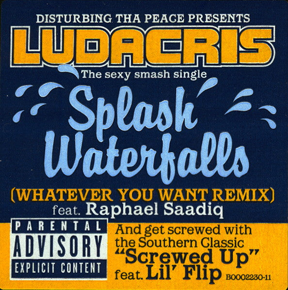 Ludacris - Splash Waterfalls (Whatever You Want Remix) / Screwed Up