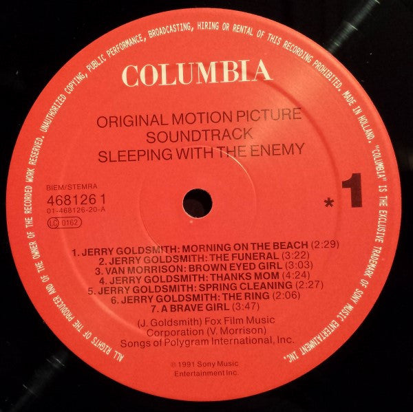 Jerry Goldsmith - Sleeping With The Enemy (Original Motion Picture Soundtrack)