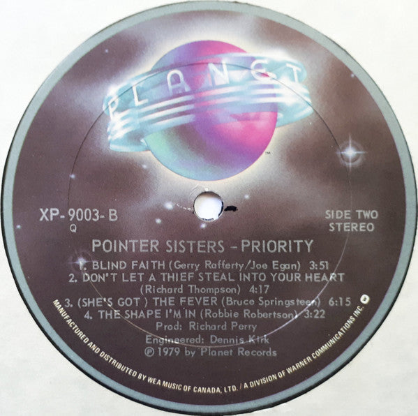 Pointer Sisters - Priority