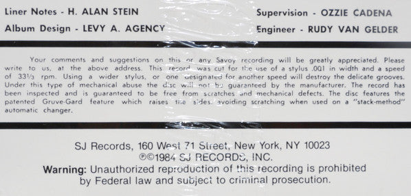 Sahib Shihab - Jazz Sahib -