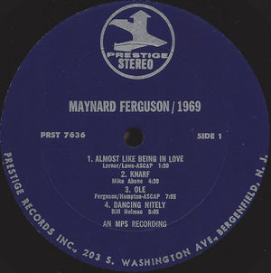 Maynard Ferguson - 1969