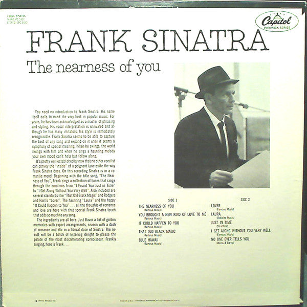 Frank Sinatra - The Nearness Of You - 1967