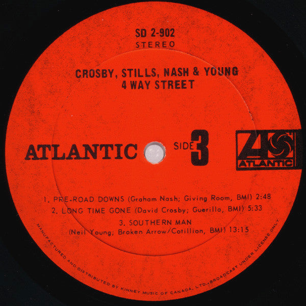 Crosby, Stills, Nash & Young - 4 Way Street - 1971