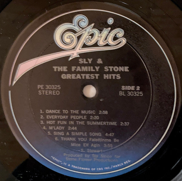 Sly & The Family Stone - Greatest Hits -