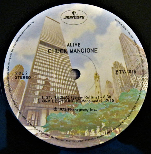 Chuck Mangione Quartet - Alive! - 1981