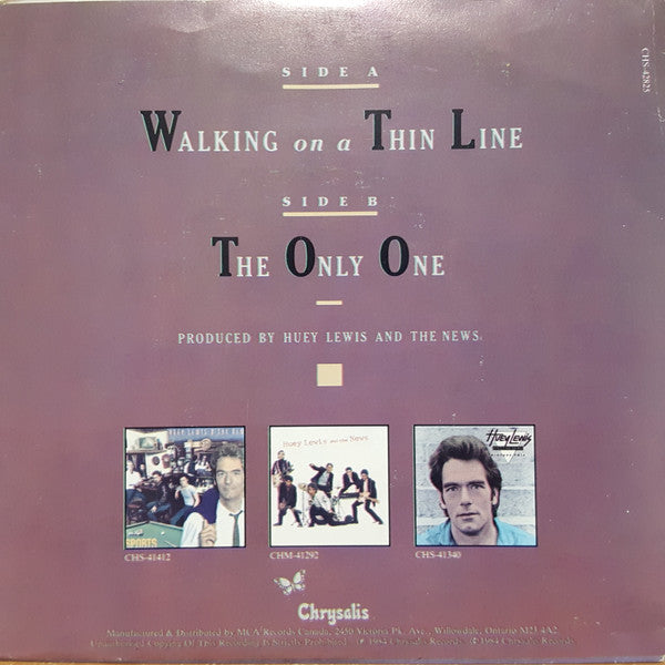 Huey Lewis & The News - Walking On A Thin Line