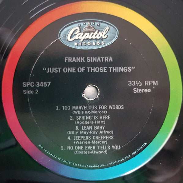 Frank Sinatra - Just One Of Those Things - 1967
