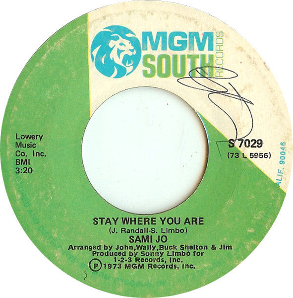 Sami Jo - Tell Me A Lie - 1973