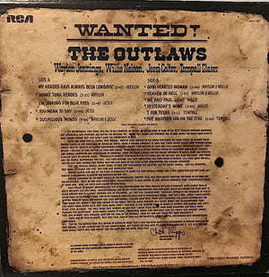 Waylon Jennings, Willie Nelson, Jessi Colter, Tompall Glaser - Wanted! The Outlaws - 1976