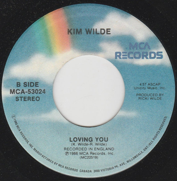 Kim Wilde - You Keep Me Hangin' On Vinyl Record