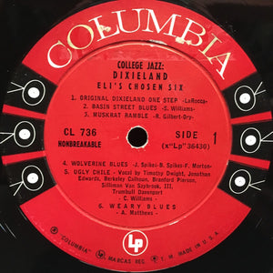 Eli's Chosen Six - College Jazz: Dixieland - 1956