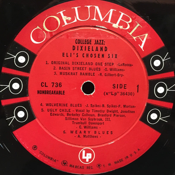 Eli's Chosen Six - College Jazz: Dixieland - 1956