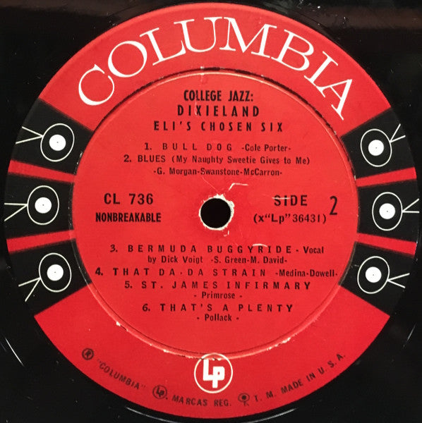 Eli's Chosen Six - College Jazz: Dixieland - 1956