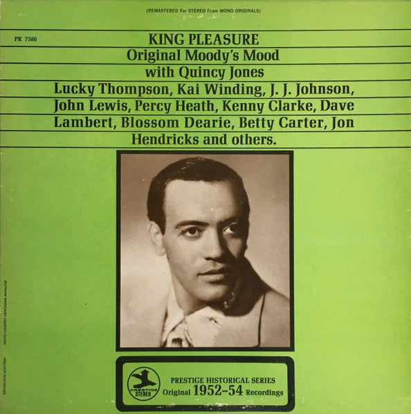 King Pleasure - Original Moody's Mood - 1968