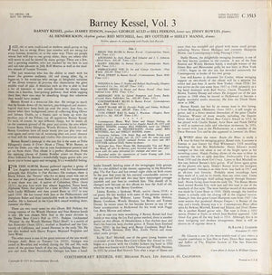 Barney Kessel - Vol. 3, To Swing Or Not To Swing - 1956