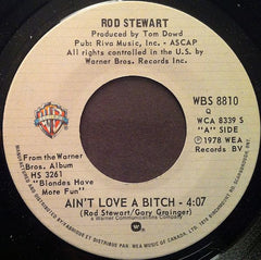 Rod Stewart - Ain't Love A Bitch - 1979