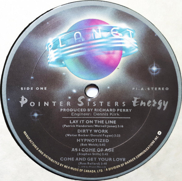 Pointer Sisters - Energy - 1978