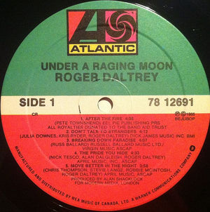 Roger Daltrey - Under A Raging Moon - 1985