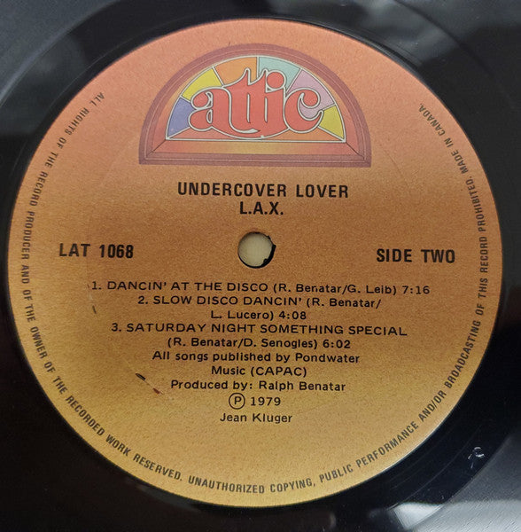 L.A.X. - Under Cover Lover - 1979