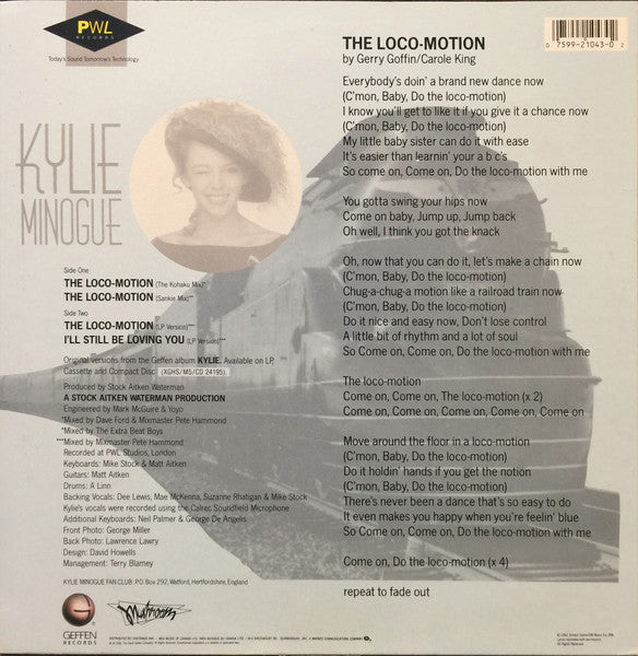 Kylie Minogue - The Loco-Motion - 1988