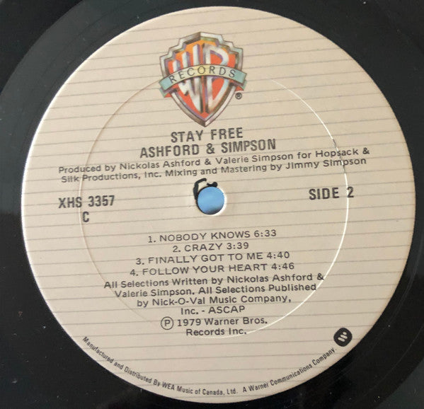 Ashford & Simpson - Stay Free