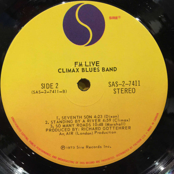 Climax Blues Band - FM / Live - 1973