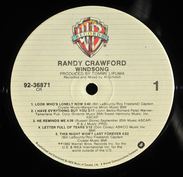 Randy Crawford - Windsong