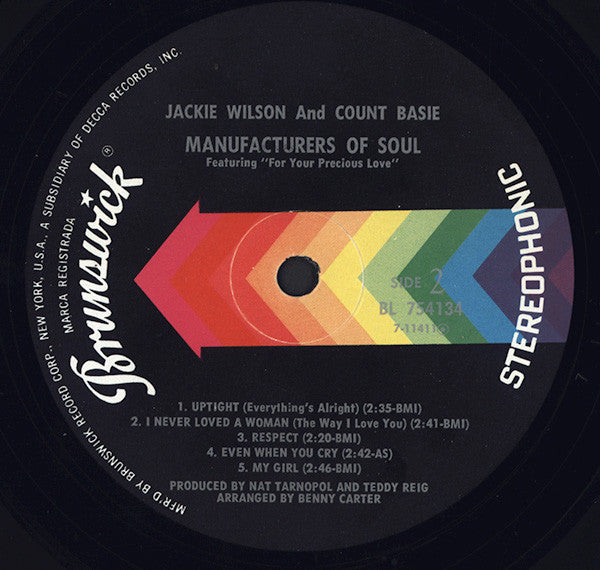 Jackie Wilson - Manufacturers Of Soul