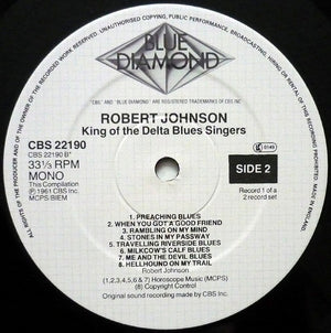 Robert Johnson - King Of The Delta Blues Singers Volumes 1 & 2 - 1985
