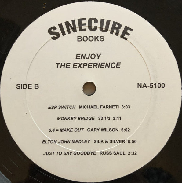 Various - Enjoy The Experience - Homemade Records 1958-1992 Vinyl Record