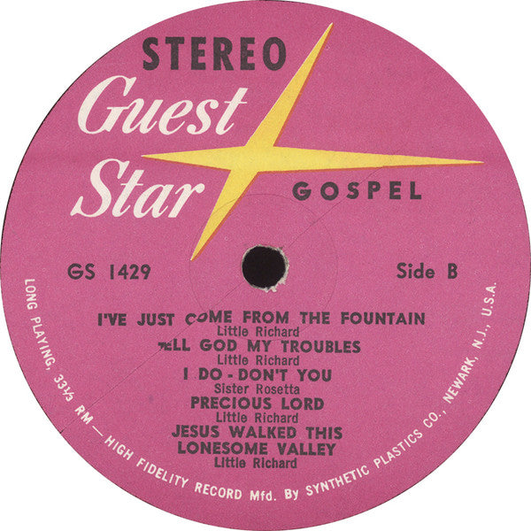 Little Richard - Swingin', Shoutin', Really Movin' Gospel