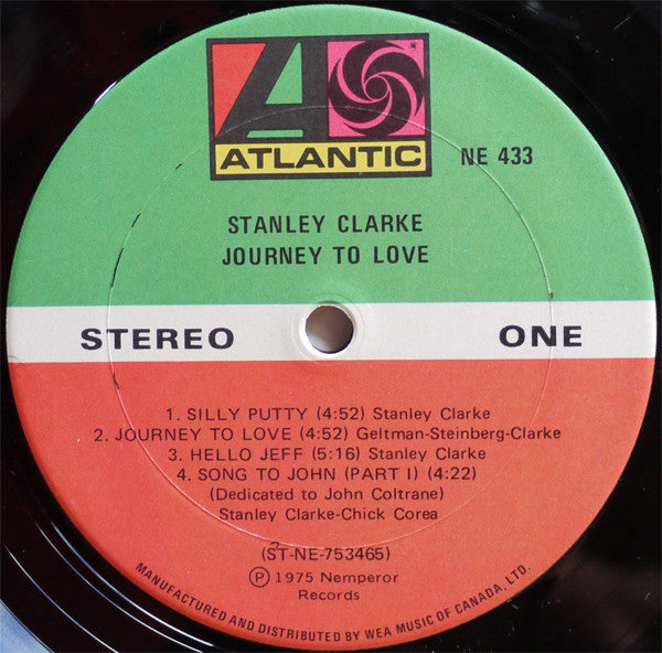 Stanley Clarke - Journey To Love - 1975