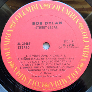 Bob Dylan - Street-Legal