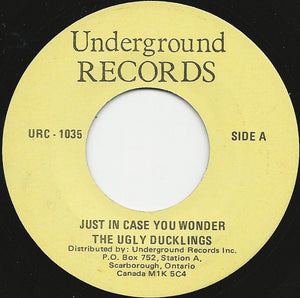 The Ugly Ducklings - Just In Case You Wonder / Tobacco Road