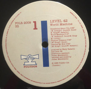 Level 42 - World Machine Vinyl Record