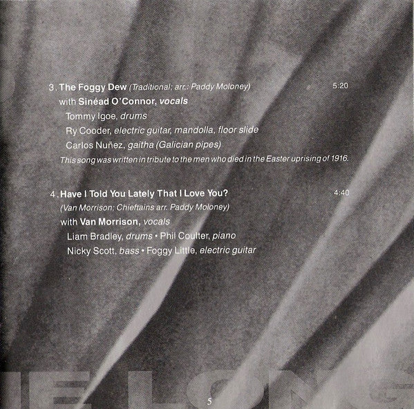 Chieftains, The - The Long Black Veil (CD) - 1995