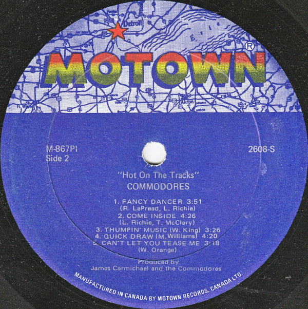 Commodores - Hot On The Tracks