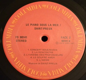 Saint-Preux - Le Piano Sous La Mer