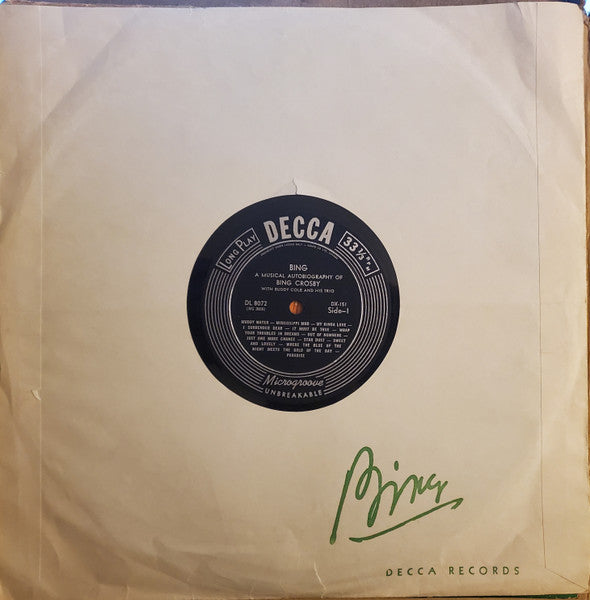 Bing Crosby - Bing: A Musical Autobiography - 1954