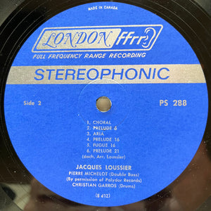 Jacques Loussier Trio - Play Bach Jazz Vol. 2 - 1963