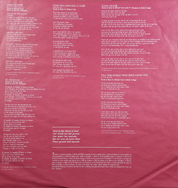 Michael Card - Legacy - 1983