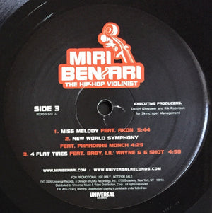 Miri Ben-Ari - The Hip-Hop Violinist Vinyl Record